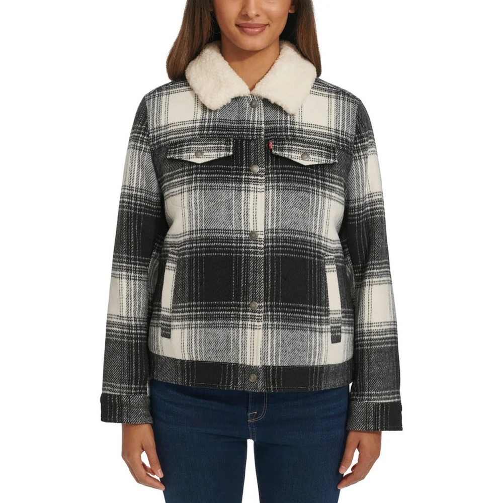 Levi's Women's Sherpa Lining Trucker Jacket
